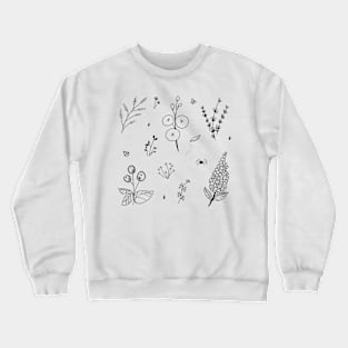 Bullet journal designs Crewneck Sweatshirt